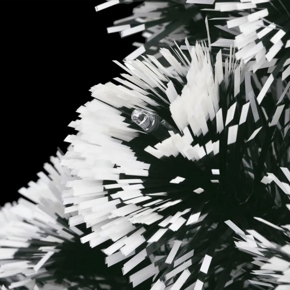 száloptikás megvilágított karácsonyfa állvánnyal 180 cm