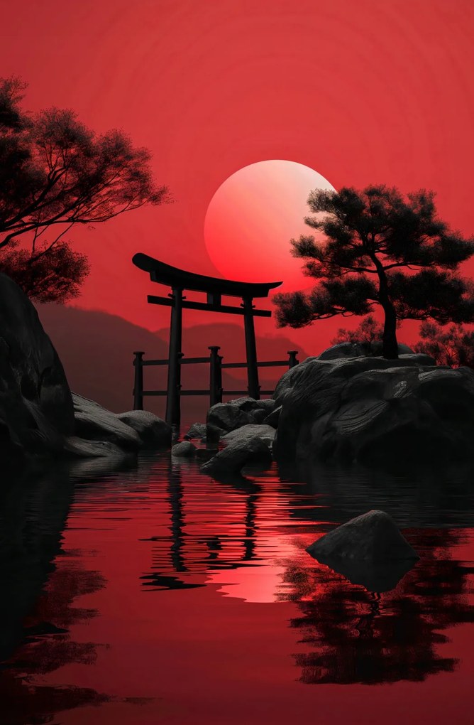 Poszter 56,6x86,4cm Templom a csend mellett