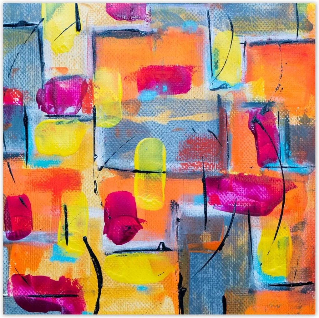 Poszterek 140x140 Absztrakt Paloma