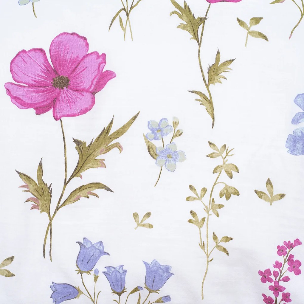 4Home Wildflower Harmony muszlin ágyneműhuzat, 140 x 220 cm, 70 x 90 cm, 140 x 220 cm, 70 x 90 cm