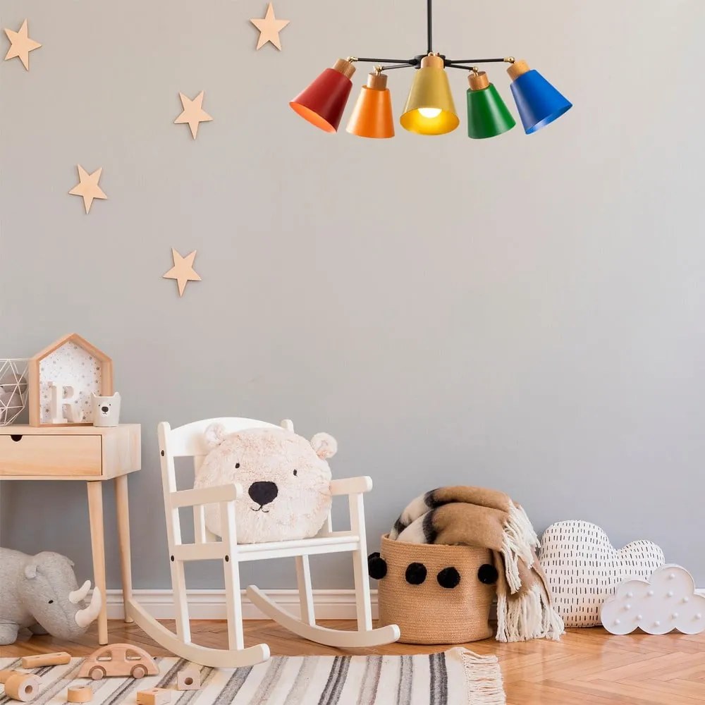 Gyerek lámpa fém búrával ø 58 cm Manavgat – Opviq lights