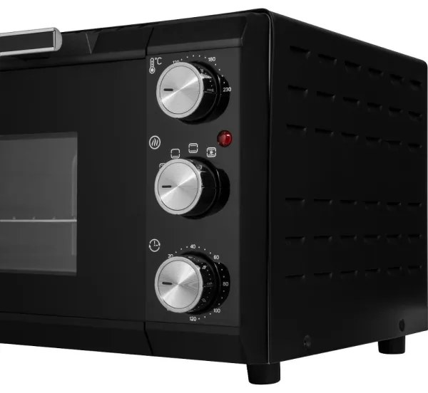 Sencor - Elektromos sütő 20 l 1650W/230V fekete