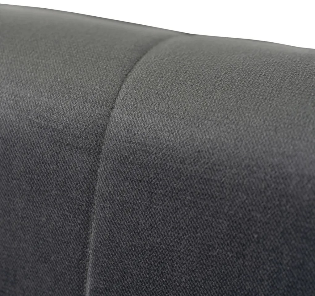 Kétszemélyes kihúzható fotelágy szürke színben – VERO 2