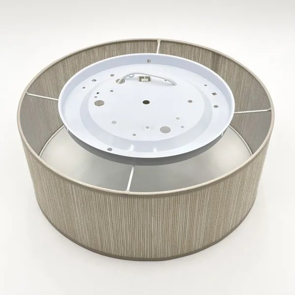 Mennyezeti lámpa SIRJA 1xE27/15W/230V, átmérő 35 cm, bézs