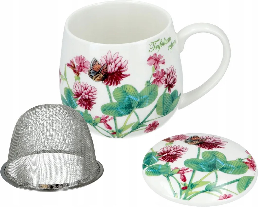 Aranyos bögre befőzővel és fedővel Carmani 370ml