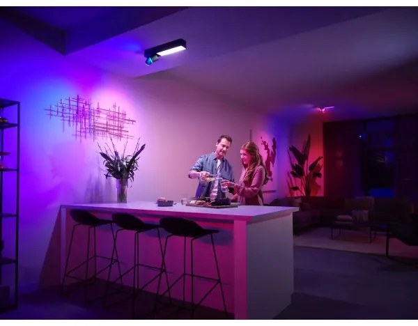 Philips LED RGBW Hue CENTRIS 2xGU10/4,2W + LED/11W dimmable spotlight