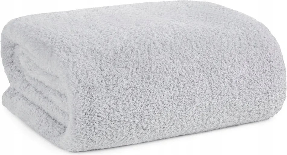 Ágytakaró pléd Lori ezüst 170x210 polár meleg puha