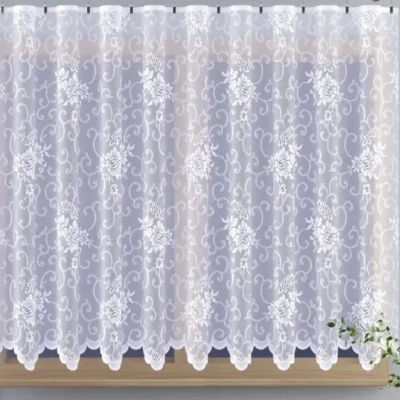 Mg Függöny 660/085 Fehér 300x150cm Kész Szalaggal