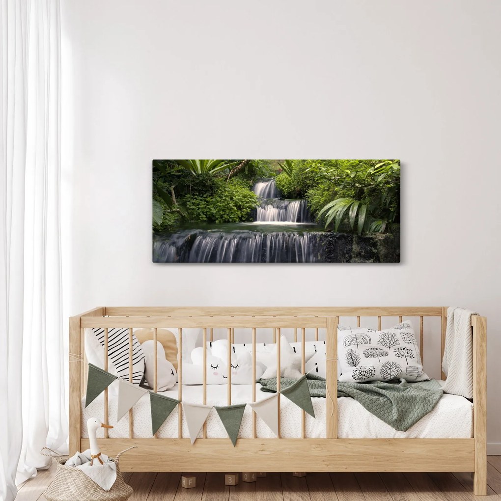 Kép - Vízesések (120x50 cm)