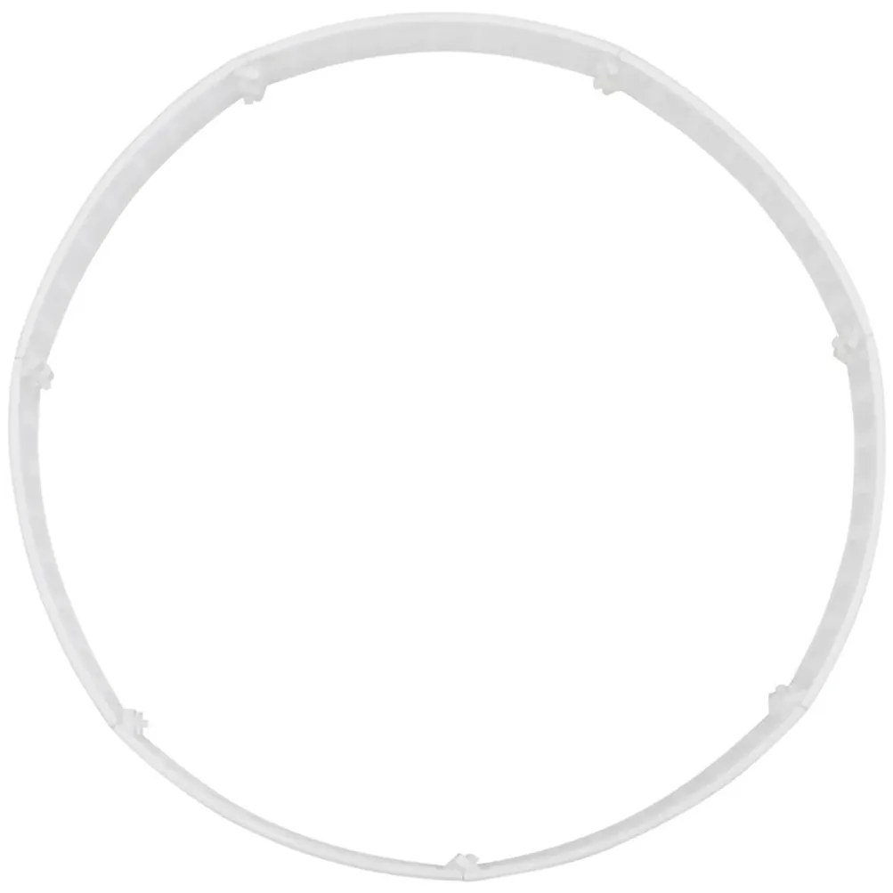 fehér műanyag karácsonyfatalp-takaró Ø56x23 cm