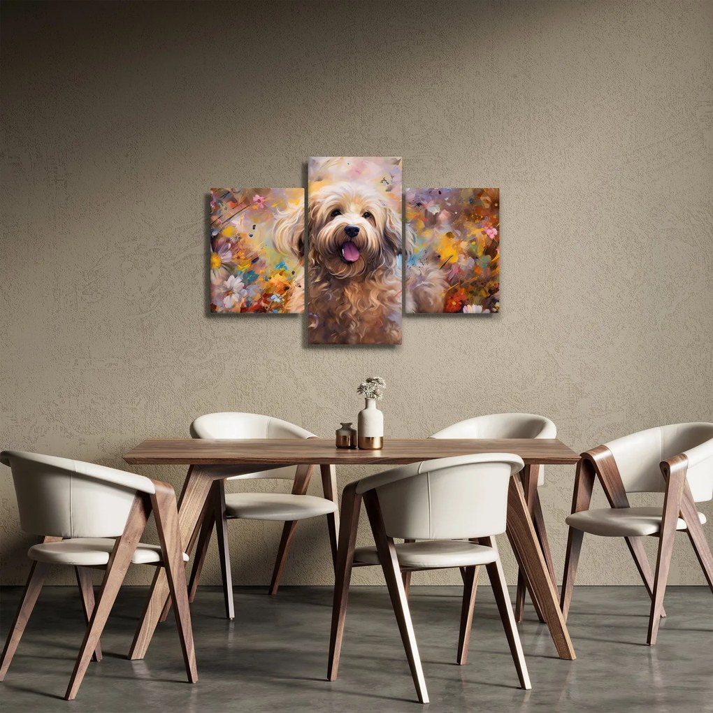 Kép - Happy Dog II. (90x60 cm)