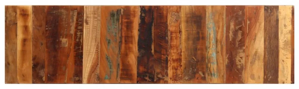 tömör újrahasznosított fa TV-szekrény 110 x 30 x 40 cm