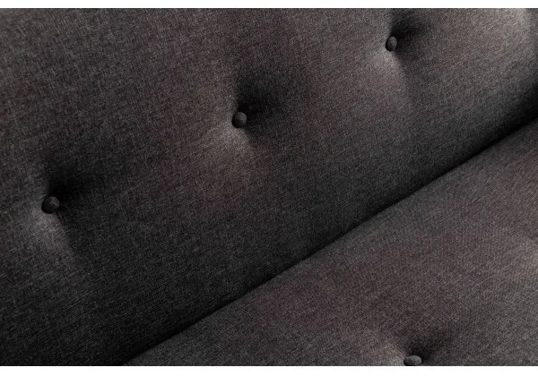NARA kétszemélyes kanapé, sötétszürke