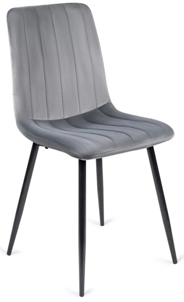 Szürke Bársony Étkezőszék IBIS
