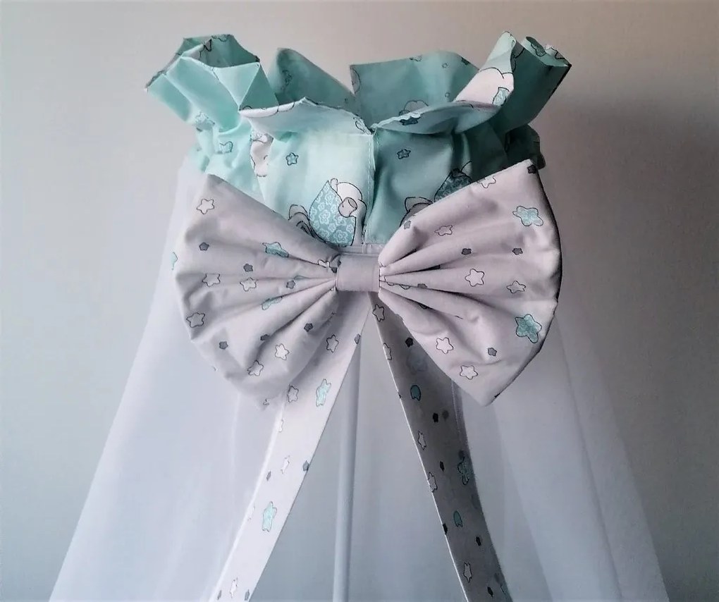 4 részes babaágynemű szett - NELLI ÁLMODIK, kék