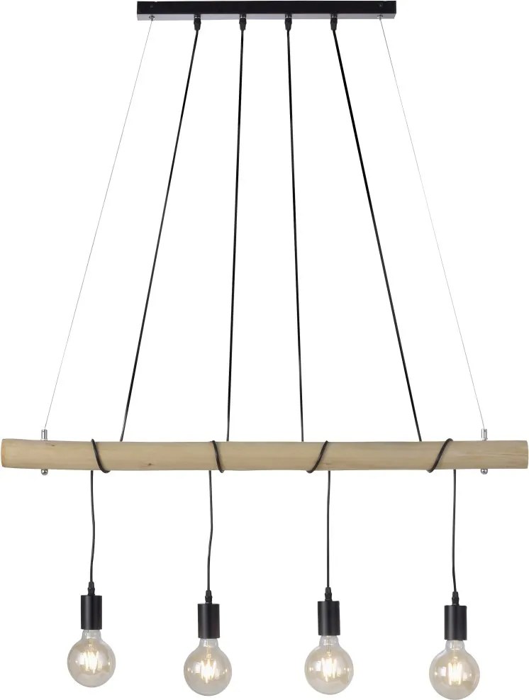 Paul Neuhaus loft függeszték tero fekete fa pln15505-18