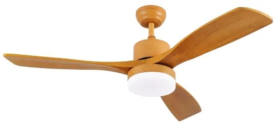 ZEVENTI - LED mennyezeti ventilátor MARE LED/24W/230V Wi-Fi Tuya tölgy + távirányító