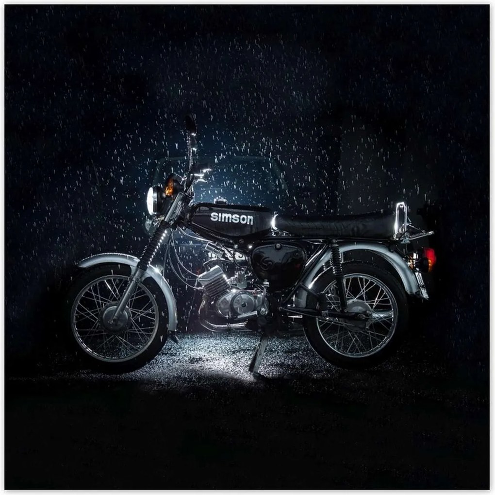 Poszterek 140x140 Simson S51 Négysebességes Simson négyszögletes