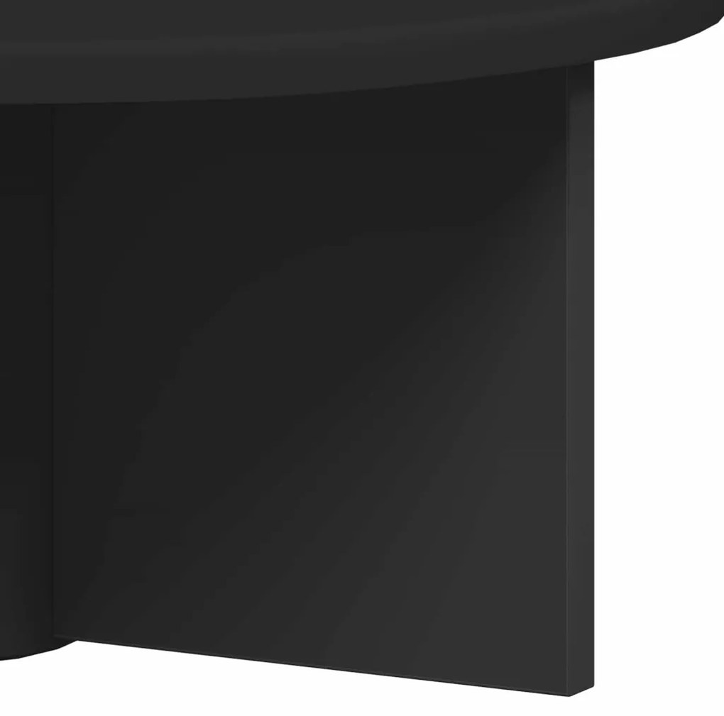 vidaXL Falpolc Falra szerelhető 2 pcs Fekete 38 x 19 x 19 cm Faanyag