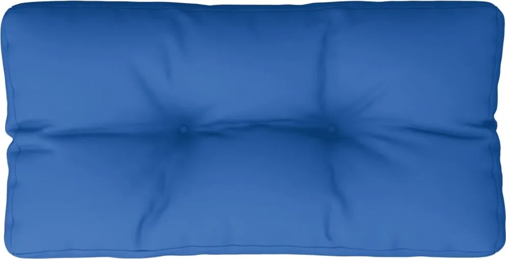 vidaXL királykék szövet raklappárna 80 x 40 x 12 cm