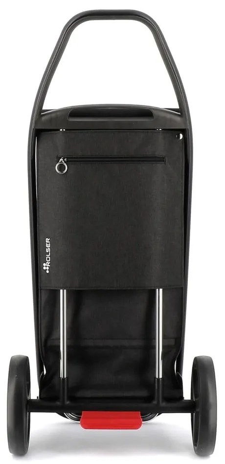 Gurulós bevásárlótáska 53 l Com Tweed Polar Black Tube – Rolser