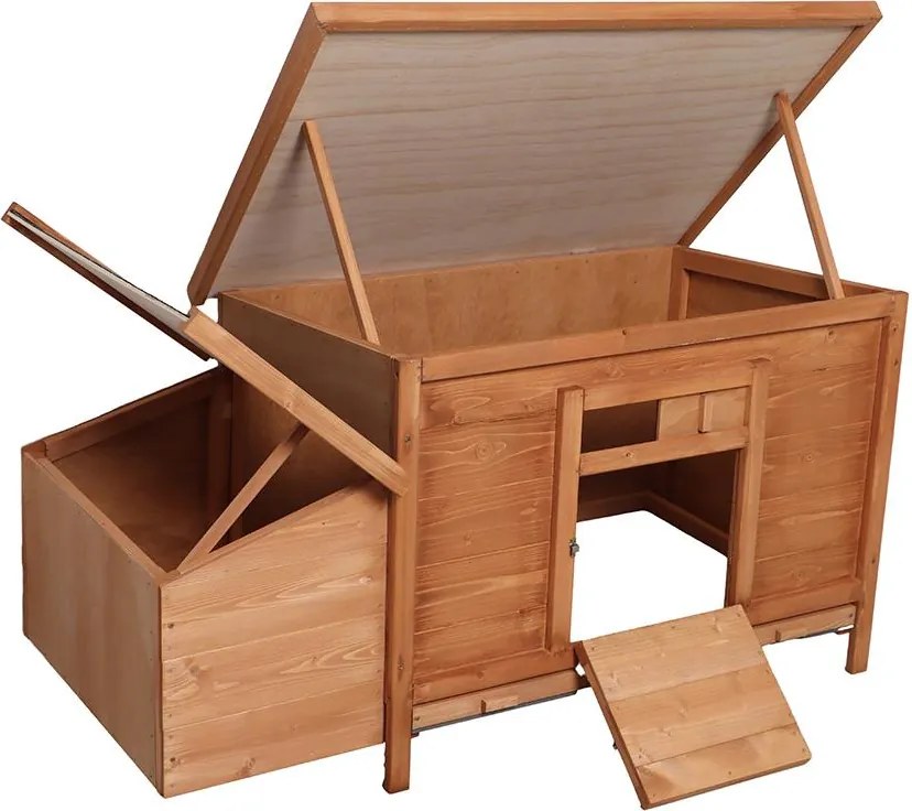 Avenberg HANK Tyúkól 120 x 60 x 60 cm (barna)