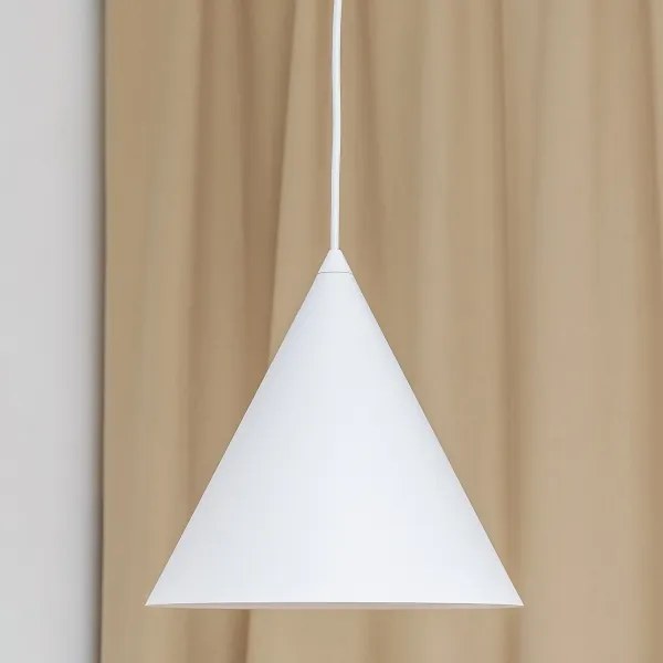 Kábeles csillár ETNA II 1xE27/15W/230V Ø 25 cm fehér