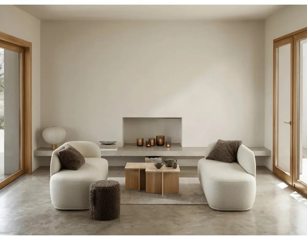 Buklé párnahuzat 50x50 cm Teddy – Blomus