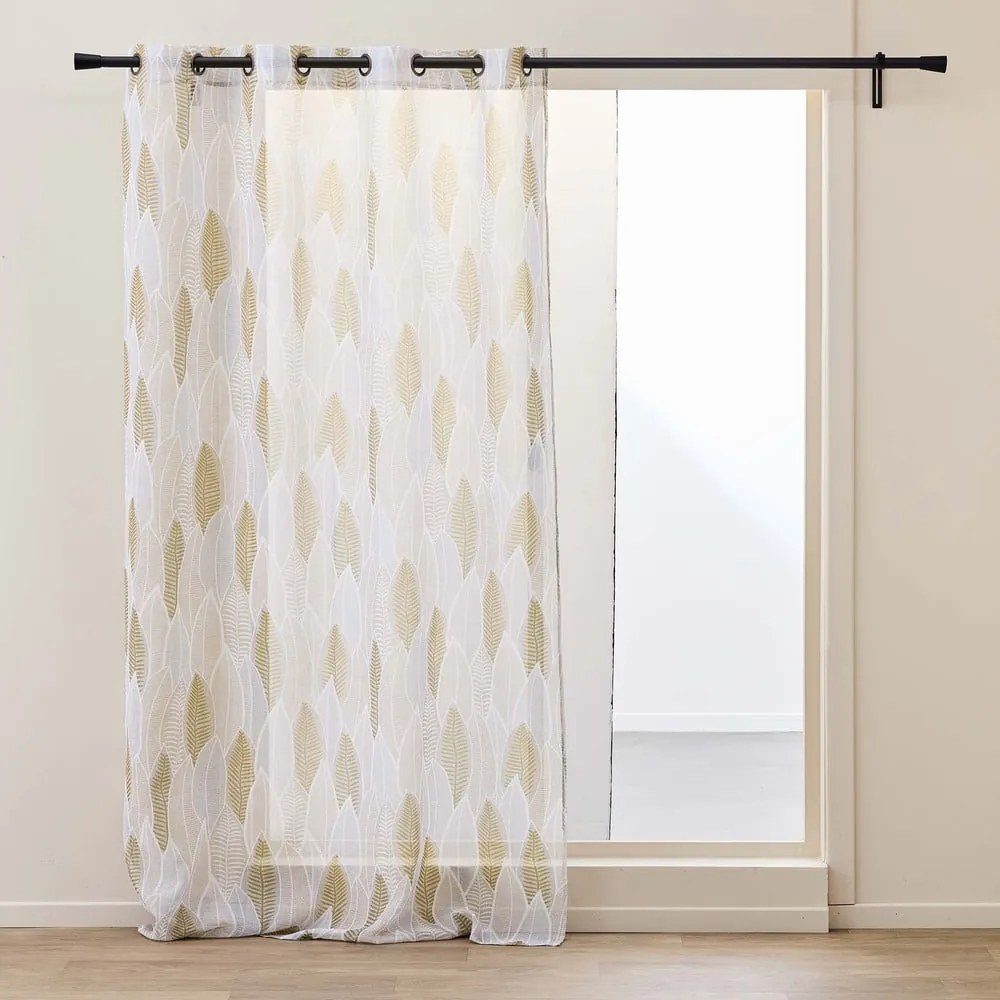Bézs voile fényáteresztő függöny 140x240 cm Kim – douceur d'intérieur