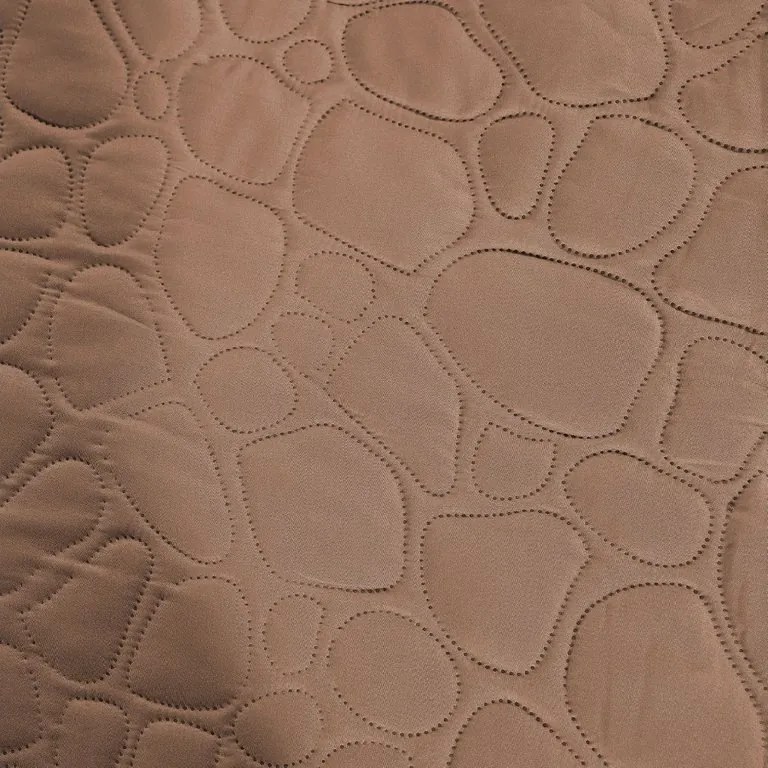 Világosbarna STONE ágytakaró Méret: 200 x 220 cm