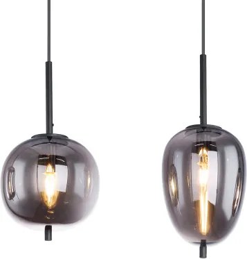 GLOBO 15345-4 BLACKY Többágú Függesztett Lámpa IP20