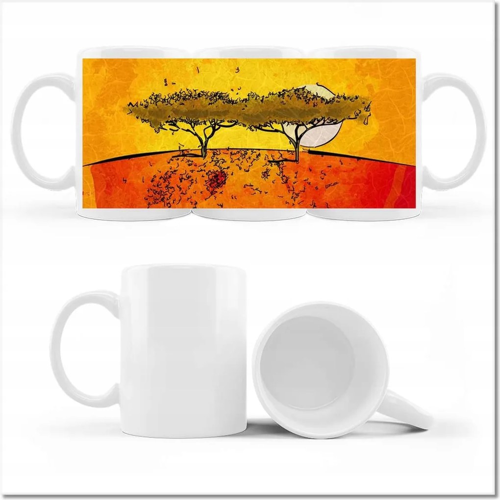 Fotó bögre Lenyugvó nap