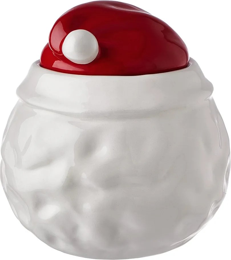 SANTA kerámia tároló doboz, Mikulás 1800ml