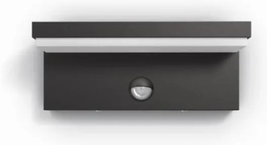 Philips - LED Kültéri fali lámpa érzékelővel BUSTAN LED/3,8W/230V IP44