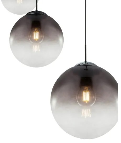 Globo 15861-5 - Csillár zsinóron VARUS 5xE27/40W/230V