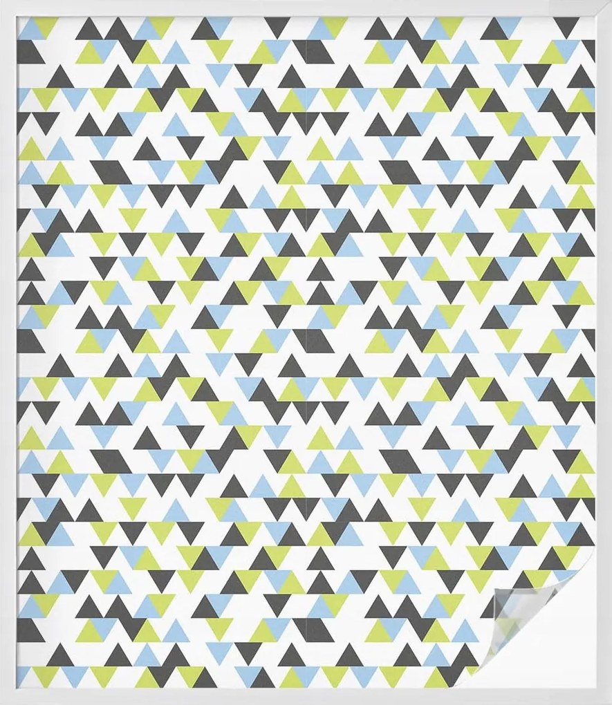 Szélvédőfólia Adatvédelem Geometrikus háromszögek 100x116 cm