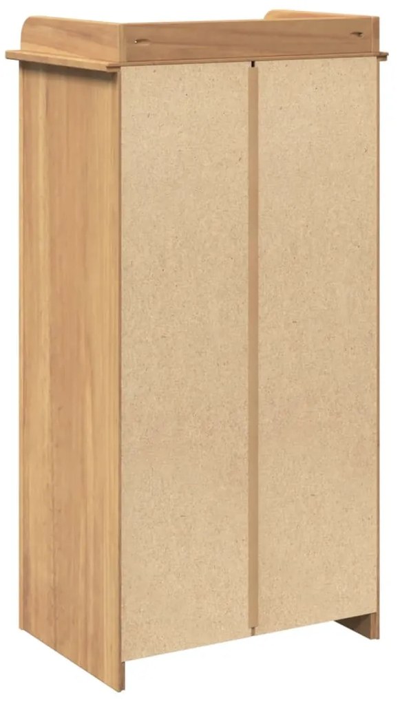 Panama tömör fenyőfa bortároló szekrény 57 x 40 x 111,5 cm
