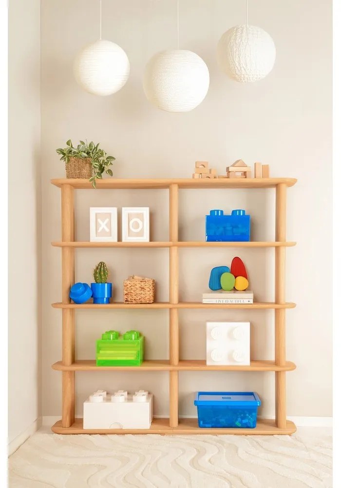 Zöld műanyag gyerek tárolódoboz 25x25x18 cm – LEGO®