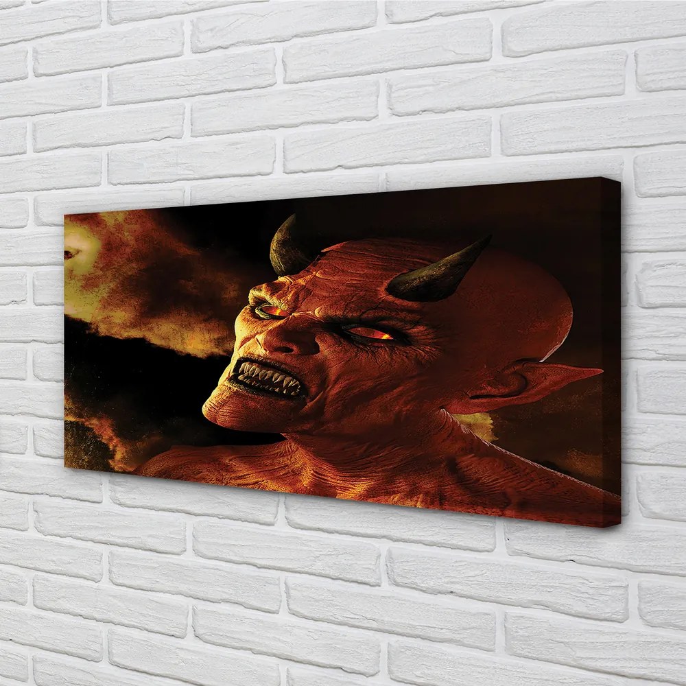 Canvas képek Ördög 100x50 cm