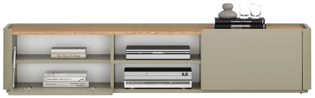 Elivo TV állvány 170 cm - eukaliptusz / baltic dune tölgy