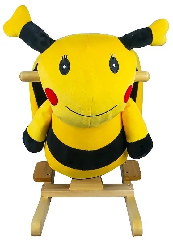 Multifunkciós hintaszék, Méhecske modell, hinta háttámlával és biztonsági övvel, 12 hónapos kor felett