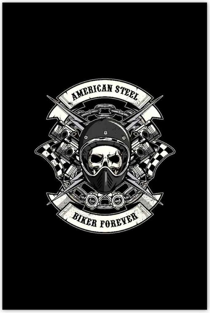 Poszterek 80x120 Motorkerékpáros hangulat