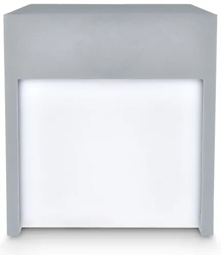 Brilagi - LED Kültéri fali lámpa TERNI LED/12W/230V szürke IP44