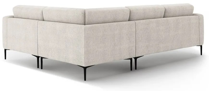 Bézs sarokkanapé (jobb oldali-L alakú) Bemy – Micadoni