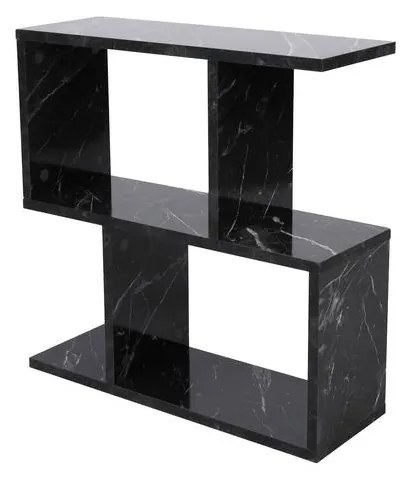 Kis asztal Life - Fekete, Marble