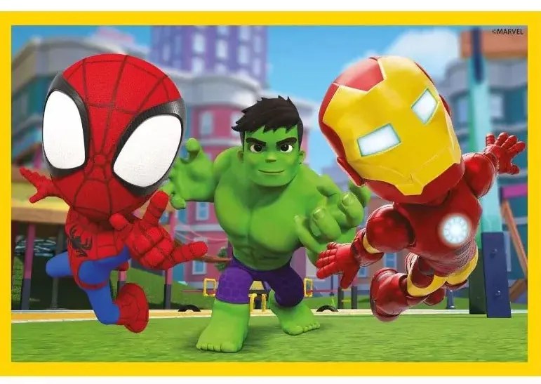 Pókember Spidey mesekocka 6 db-os Clementoni