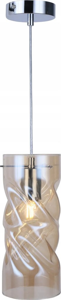 Függő lámpa Reality üveg lámpabúra 1xE27