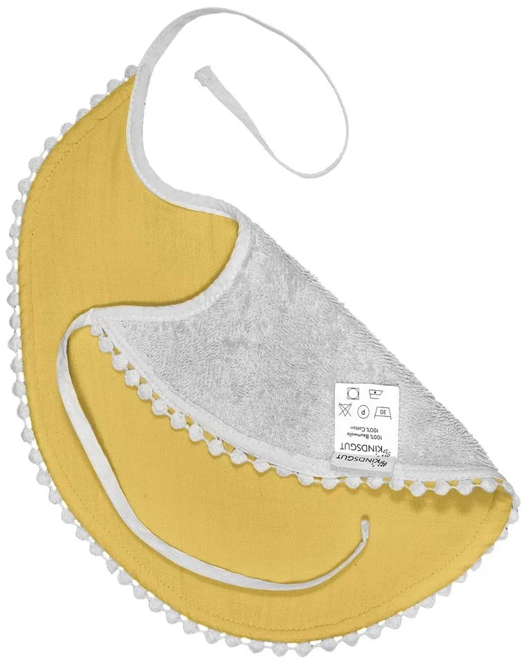 London sárga muszlin előke - Kindsgut