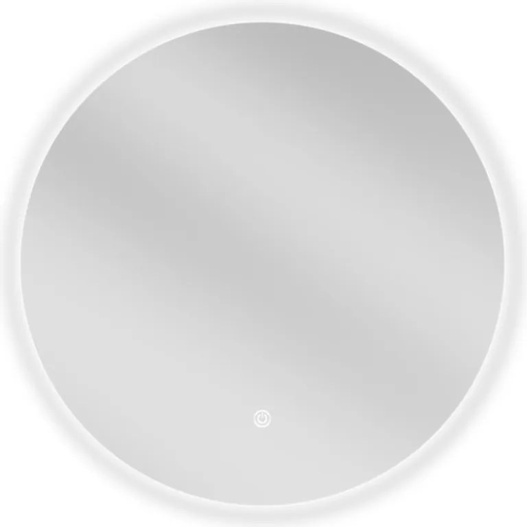 Mexen Erg világító fürdőszobai tükör, kerek 50 cm, LED 6000K, páramentes - 9823-050-050-611-00