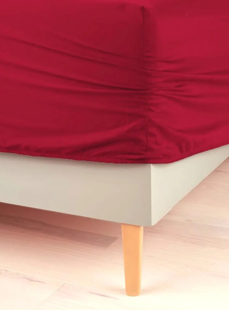 Homa jersey gumis lepedő TOP red